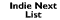 Indie Next List