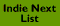 Indie Next List