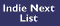 Indie Next List