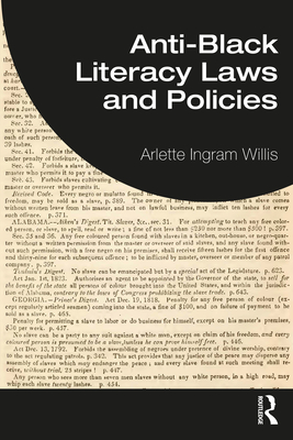 Anti-Black Literacy Laws and Policies Cover Image