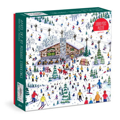 Michael Storrings Apres Ski 1000 Pc Puzzle By Galison, Michael Storrings (Illustrator) Cover Image