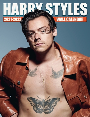 HARRY STYLES 2021-2022 Calendar: EXCLUSIVE Harry Styles Images (8.5x11 Inches Large Size) 18 Months Wall/PosterCalendar Cover Image