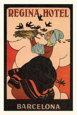Vintage Journal Regina Hotel Poster, Dutch Woman with Bird's Nest Cover Image