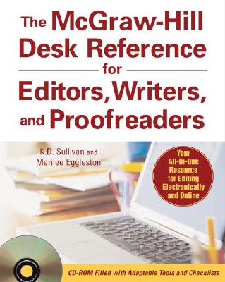 The McGraw-Hill Desk Reference for Editors, Writers, and Proofreaders(book + CD-Rom) [With CDROM] Cover Image