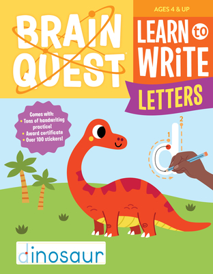 Brain Quest Learn to Write: Letters By Workman Publishing Cover Image