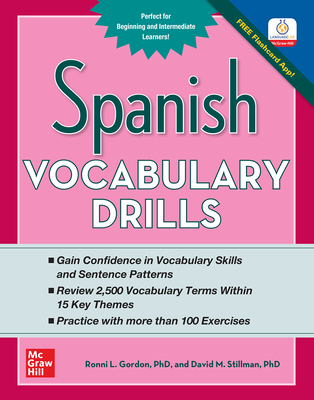 Spanish Vocabulary Drills By Ronni Gordon, David Stillman Cover Image