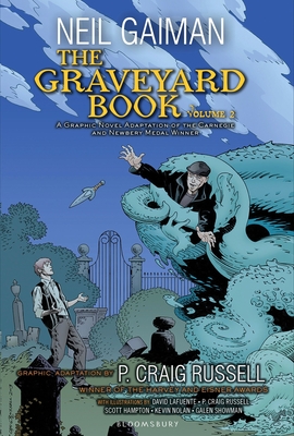 Front cover of The Graveyard Book Graphic Novel, Part 2 by Neil Gaiman, illustrated by P. Craig Russell and multiple artists