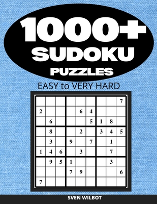 1000+ SUDOKU Puzzles For Adults: Sudoku Puzzles EASY + Solutions