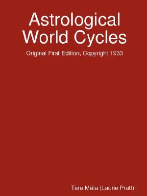 Astrological World Cycles - Original First Edition, Copyright 1933 Cover Image