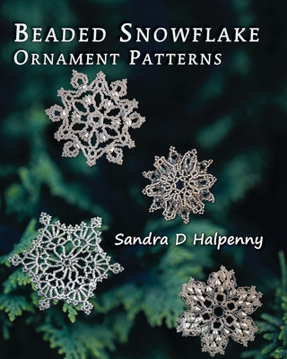 Beaded Snowflake Ornament Patterns Cover Image