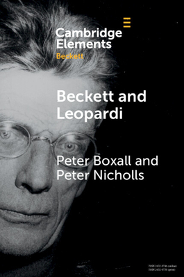 Beckett & Leopardi (Elements in Beckett Studies)