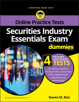 Securities Industry Essentials Exam for Dummies with Online Practice Cover Image