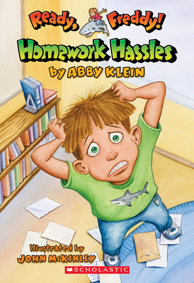 Homework Hassles (Ready, Freddy! #3) By Abby Klein, John McKinley (Illustrator) Cover Image