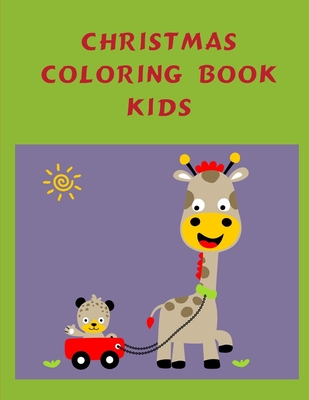 Christmas Coloring Book Kids: Baby Funny Animals and Pets Coloring Pages for boys, girls, Children Cover Image