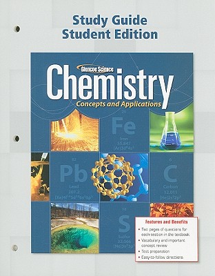 Chemistry: Concepts & Applications, Study Guide, Student Edition (Glencoe Science) Cover Image