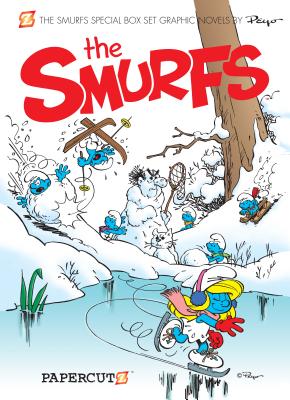 The Smurfs Specials Boxed Set: Forever Smurfette, The Smurfs Christmas, The Smurfs Monsters (The Smurfs Graphic Novels) Cover Image