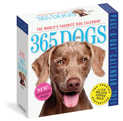 365 Dogs Page-A-Day Calendar 2021 By Workman Calendars Cover Image