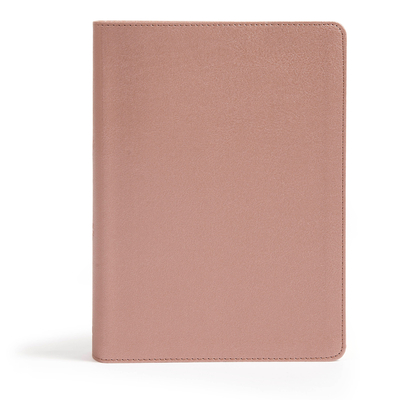 CSB She Reads Truth Bible, Rose Gold LeatherTouch, Indexed Cover Image