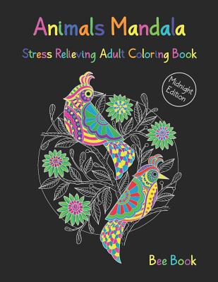 Midnight Meditation Coloring Book: Adults Coloring Book for