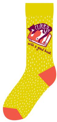 Curled Up with a Good Book Socks By Gibbs Smith Gift (Designed by) Cover Image