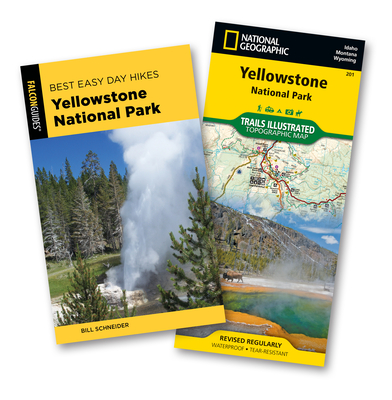 Best Easy Day Hiking Guide and Trail Map Bundle: Yellowstone National Park [With Map] By Bill Schneider Cover Image
