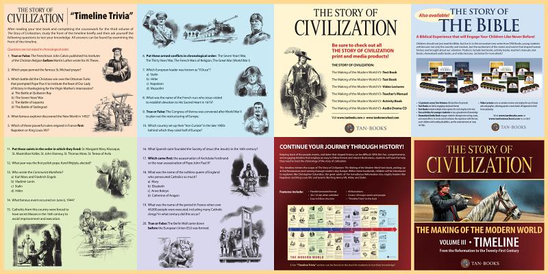 Story of Civilization: Volume III - The Making of a Modern World Timeline By Phillip Campbell Cover Image