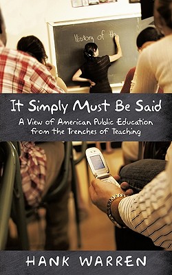 It Simply Must Be Said Cover