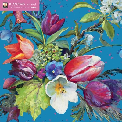 Blooms by Nel Whatmore Wall Calendar 2024 (Art Calendar) Cover Image