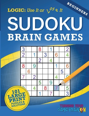 Beginners Sudoku Brain Games By Chris Saldrick Cover Image