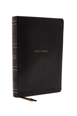 Nrsv, Catholic Bible, Thinline Edition, Leathersoft, Black, Comfort Print: Holy Bible Cover Image