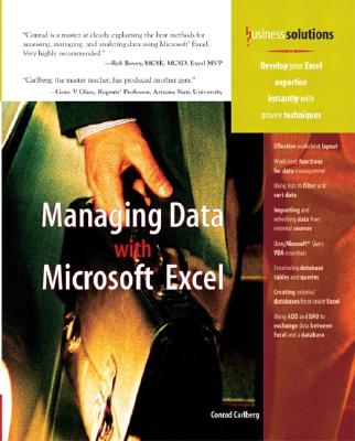 Managing Data with Excel (Business Solutions) Cover Image