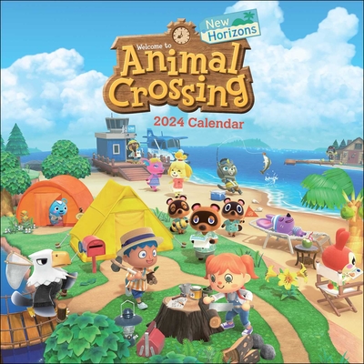 Animal Crossing: New Horizons 2024 Wall Calendar Cover Image