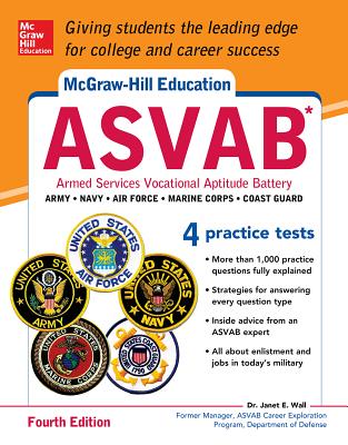 McGraw-Hill Education Asvab, Fourth Edition Cover Image