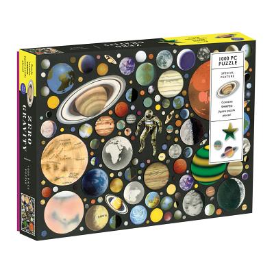 Zero Gravity 1000 Piece Puzzle With Shaped Pieces By Galison, Ben Giles (By (artist)) Cover Image