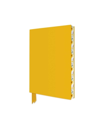 Sunny Yellow Artisan Pocket Journal (Flame Tree Journals) (Artisan Pocket Journals) Cover Image