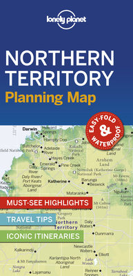 Lonely Planet Northern Territory Planning Map Cover Image