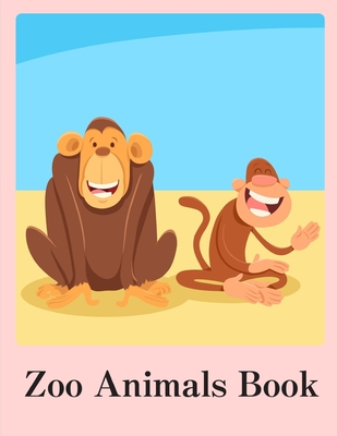Zoo Animals Book: Coloring Pages Christmas Book, Creative Art Activities for Children, kids and Adults Cover Image