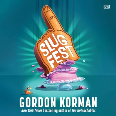 Slugfest By Gordon Korman, Mark Sanderlin (Read by), Amielynn Abellera (Read by) Cover Image