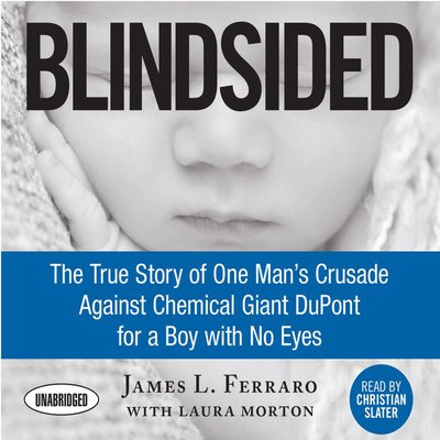 Blindsided: The True Story of One Man's Crusade Against Chemical Giant DuPont for a Boy with No Eyes By James L. Ferraro Cover Image