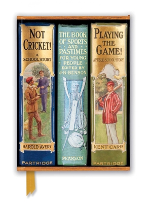 Bodleian Libraries: Book Spines Boys Sports (Foiled Journal) (Flame Tree Notebooks)