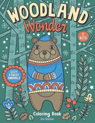 Download Woodland Wonder Cozy Forest Animals Coloring Book Paperback The Reading Bug