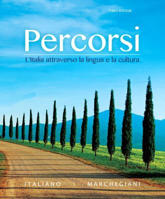 Percorsi: L'Italia Attraverso La Lingua E La Cultura Plus Mylab Italian with Pearson Etext (Multi-Semester) -- Access Card Packa Cover Image