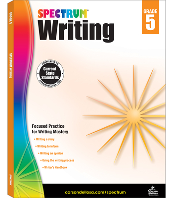 Spectrum Writing, Grade 5 By Spectrum (Compiled by) Cover Image