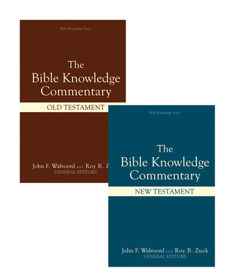 Bible Knowledge Commentary (2 Volume Set) (Bible Knowledge Series) Cover Image