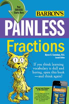 Painless Fractions (Barron's Painless) By M.A. Cummings, Alyece Cover Image
