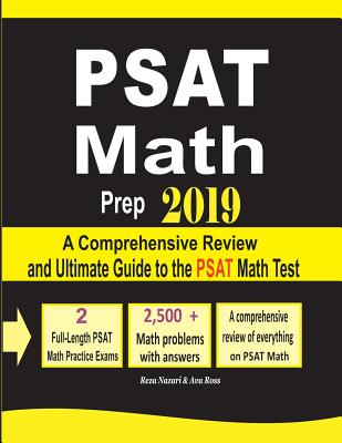 PSAT Math Prep 2019: A Comprehensive Review and Ultimate Guide to the PSAT Math Test Cover Image