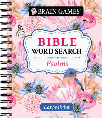 Brain Games - Large Print Bible Word Search: Psalms cover
