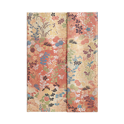 Kara-ori Midi Lined Hardcover Journal, 144pg, 120GSM by Paperblanks (Japanese Kimono) By Paperblanks (By (artist)) Cover Image