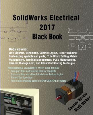 SolidWorks Electrical 2017 Black Book Cover Image