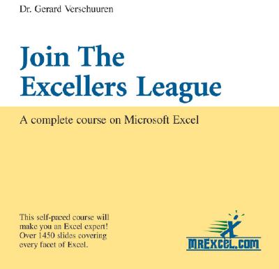 Join the Excellers League: A Complete Course on Microsoft Excel (Visual Training series)